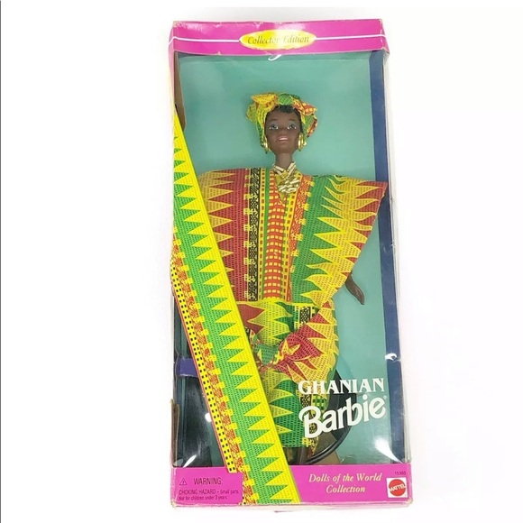 Barbie GHANIAN African Doll 1996 DOTW Collection - Picture 1 of 14